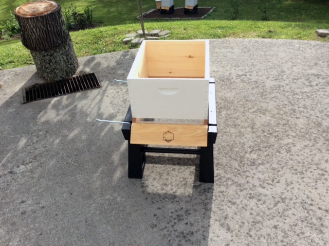 A Deep Box in Place on the Bottom Board