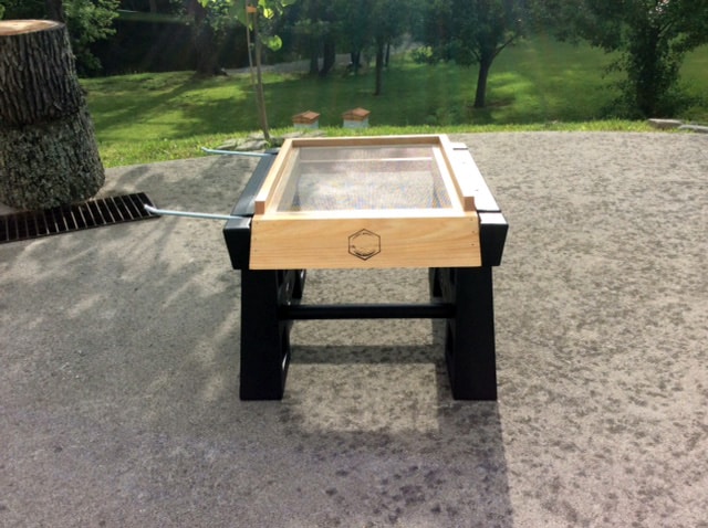 Place Bottom Board on the Hive Stand