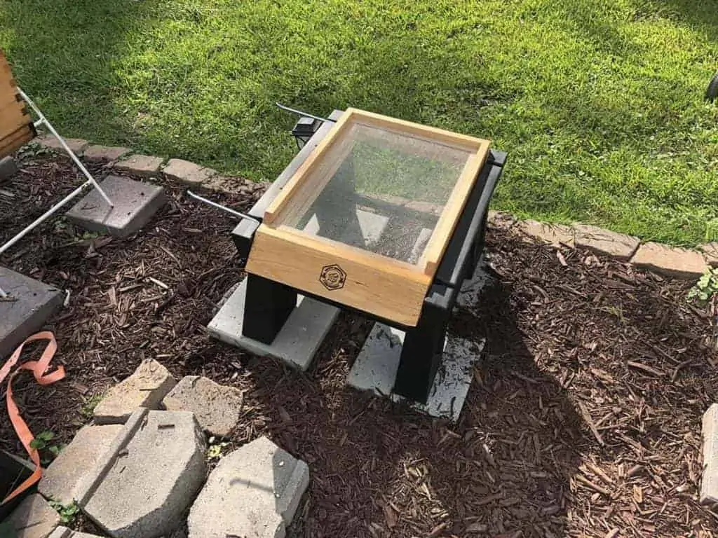 Installing the Wooden Hive Stand