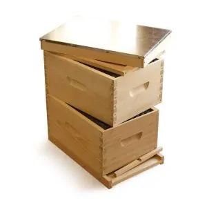 Complete 2 Box Langstroth Hive