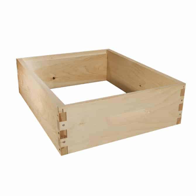 Pine Shallow Langstroth Box